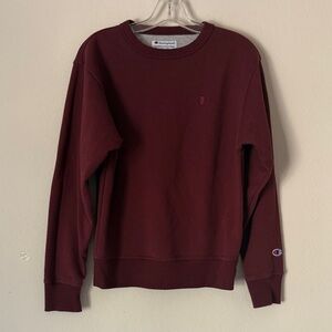 Champion Men's Burgundy Crewneck Sweater